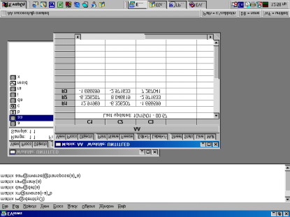 marix aa = @ inverse(@ ranspose( a) * a) και έχουμε το εξής αποτέλεσμα.