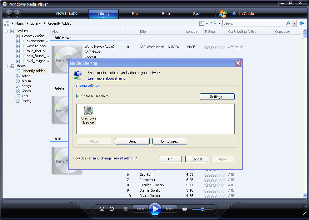 102B102B102B9.3 Streaming στη συσκευή σας - Συνδέστε τη συσκευή σας στο οικιακό δίκτυο (LAN ή WLAN). - Μπείτε στο μενού Πλοήγηση - > UPnP στη συσκευή, επιλέξτε UPnP-server, και πιέστε ENTER.