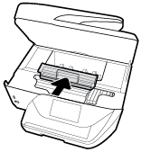 β. Εντοπίστε τυχόν μπλοκαρισμένο χαρτί στο εσωτερικό του εκτυπωτή, πιάστε το και με τα δύο χέρια και τραβήξτε το προς τα εσάς.