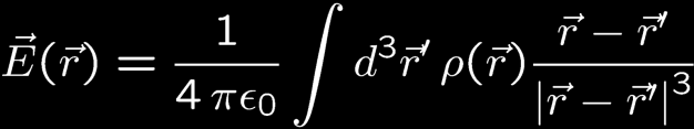 Ηλεκτρικό πεδίο διακριτής κατανομής Το ηλεκτρικό πεδίο το οποίο προκαλείται από ένα φορτίο q (στην θέση r 1 ) δίνεται από Για