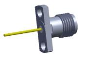 1/ 4-36UNS-2A (. 500" DI A) 8. 9 (. 350" ) D A37PBP-41H25F06-709 0.64mm/0.025" 18mm/0.