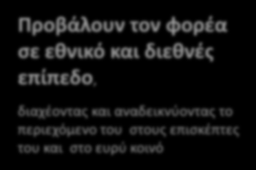 Αποθετήρια SaaS από το ΕΚΤ Παρέχονται διαδικτυακά ως ολοκληρωμένη υπηρεσία ανάπτυξης του αποθετηρίου ενός φορέα με αυτοματοποιημένο τρόπο, σύμφωνα με τις προδιαγραφές και τις ανάγκες του Αναδεικνύουν