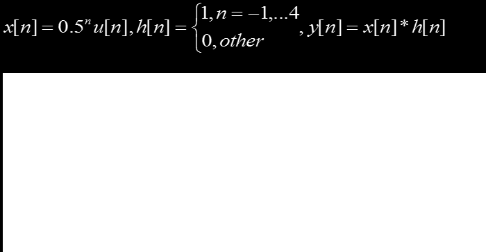 Παράδειγμα #1 υπολογισμού συνέλιξης στο MATLAB nx=0:10; x=0.5.