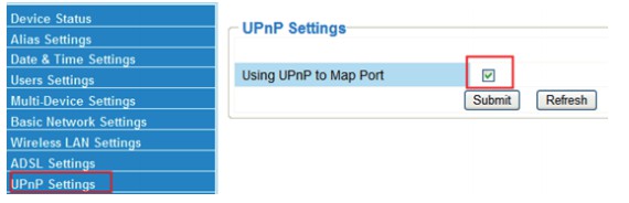 Ενεργοποιήστε το UpnP και DDNS στις ρυθμίσεις