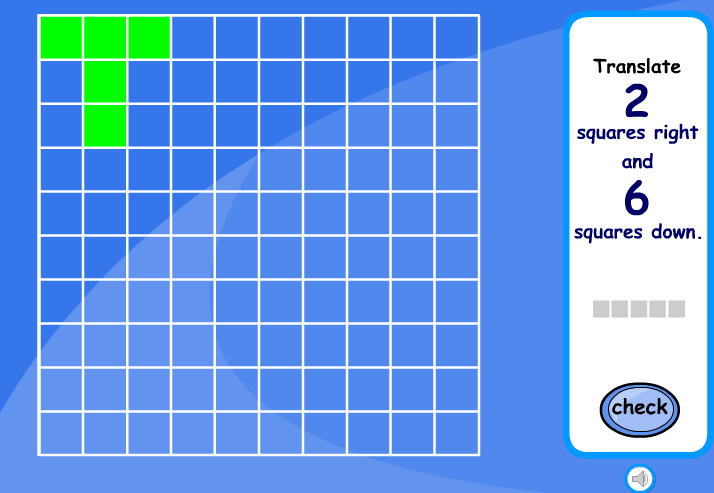 6.4 Ιστοσελίδα http://mathsframe.co.uk/en/resources/resource/153/coordinates reasoning_abou t_position_and_shapes Γίνεται επιλογή του επιπέδου δυσκολίας (Level 2).