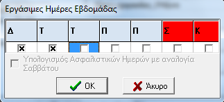 Ο τύπος υπολογισμού θα είναι ως εξής: ωρομίσθιο * Ώρες εργασίας ανά Ημέρα * ημέρες ασφάλισης.