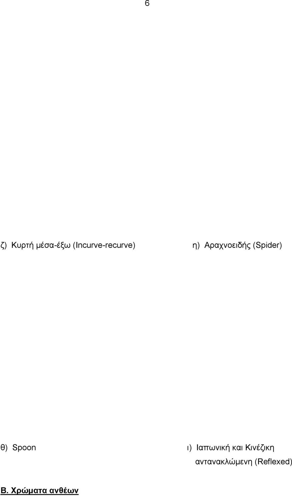(Spider) θ) Spoon ι) Ιαπωνική και