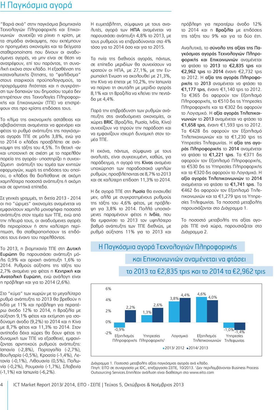 Η εξασθένιση της καταναλωτικής ζήτησης, το ψαλίδισμα στους εταιρικούς προϋπολογισμούς, τα προγράμματα λιτότητας και η συγκράτηση των δαπανών του δημοσίου τομέα δεν επιτρέπουν στις Τεχνολογίες