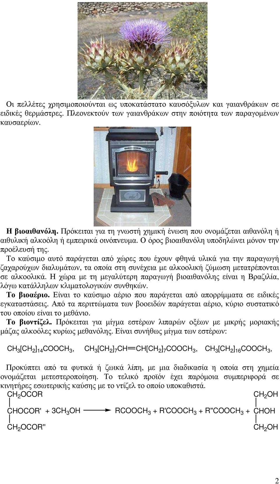 Το καύσιµο αυτό παράγεται από χώρες που έχουν φθηνά υλικά για την παραγωγή ζαχαρούχων διαλυµάτων, τα οποία στη συνέχεια µε αλκοολική ζύµωση µετατρέπονται σε αλκοολικά.