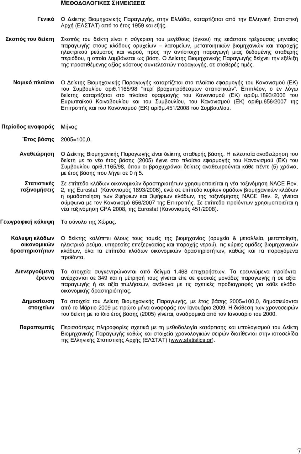 νερού, προς την αντίστοιχη παραγωγή µιας δεδοµένης σταθερής περιόδου, η οποία λαµβάνεται ως βάση.