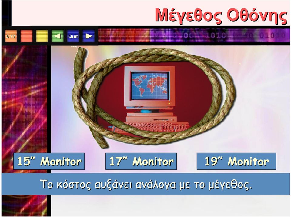 19 Monitor Το κόστος