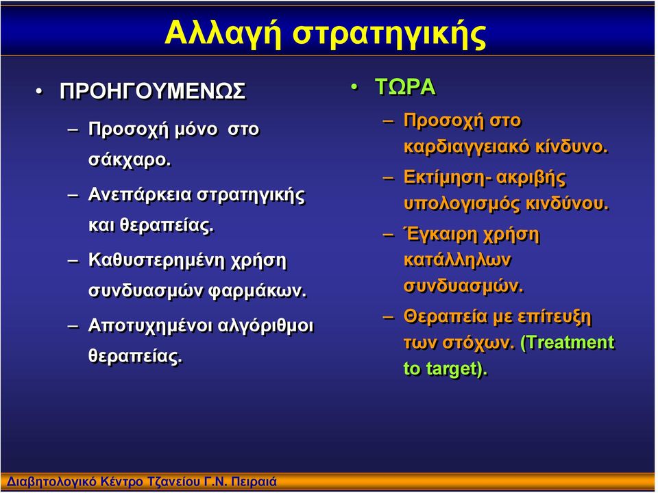 ΤΩΡΑ Προσοχή στο καρδιαγγειακό κίνδυνο. Εκτίμηση- ακριβής υπολογισμός κινδύνου.