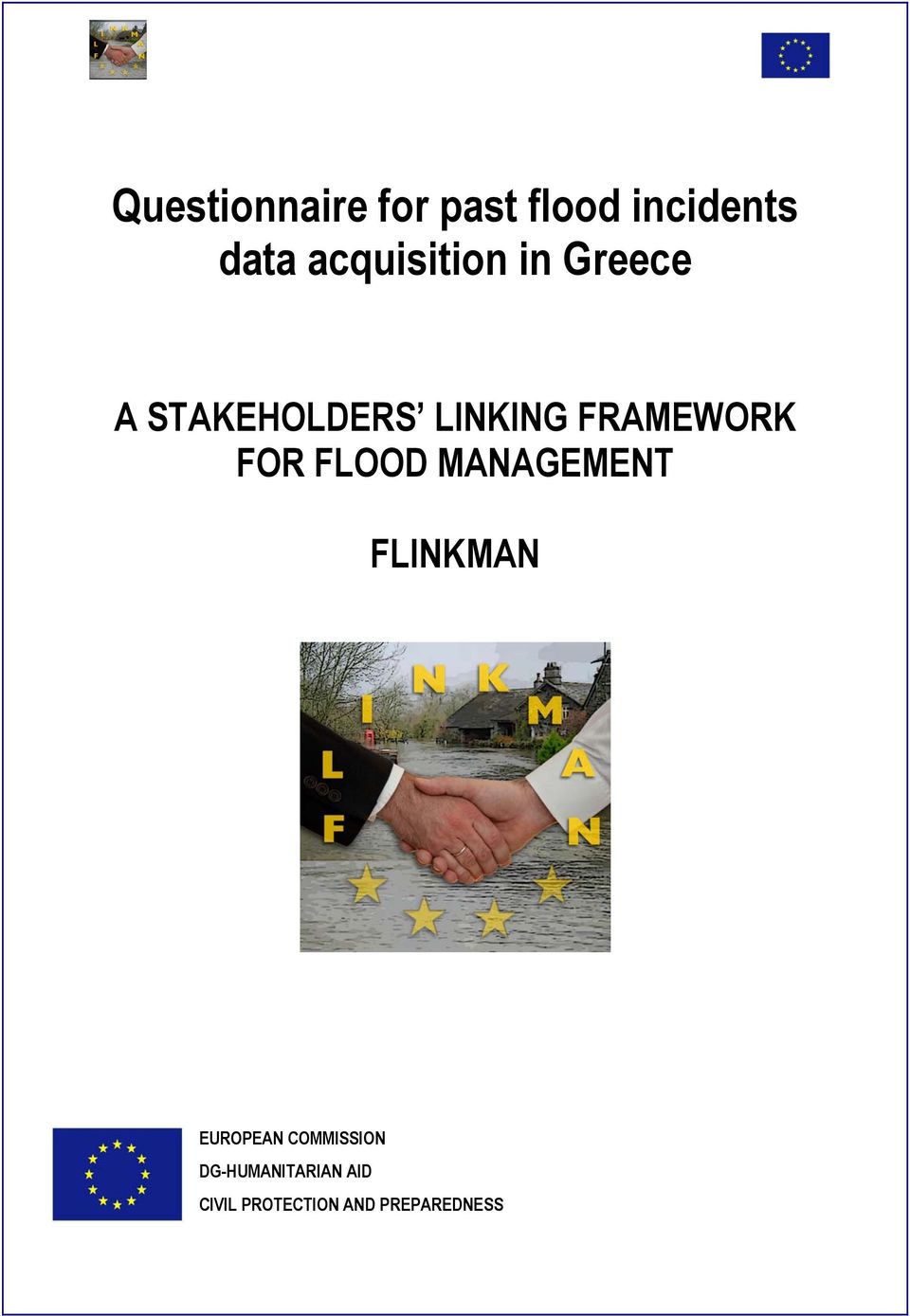 FRAMEWORK FOR FLOOD MANAGEMENT FLINKMAN EUROPEAN