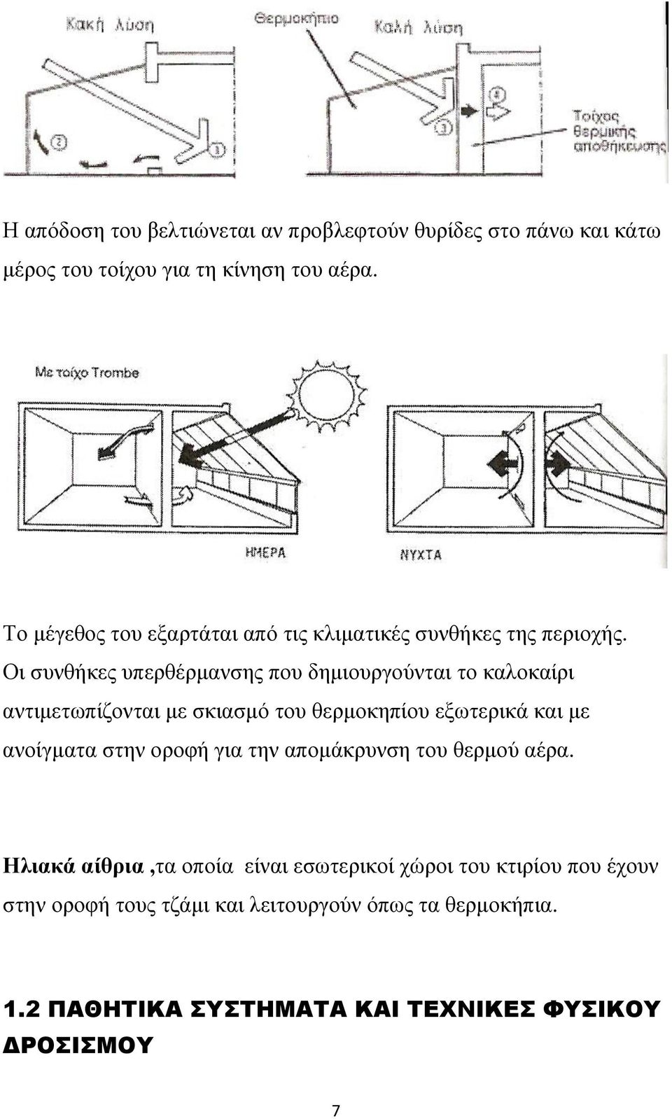 Οη ζπλζήθεο ππεξζέξκαλζεο πνπ δεκηνπξγνχληαη ην θαινθαίξη αληηκεησπίδνληαη κε ζθηαζκφ ηνπ ζεξκνθεπίνπ εμσηεξηθά θαη κε αλνίγκαηα