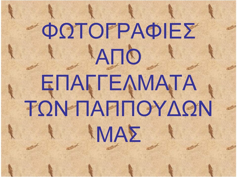 ΕΠΑΓΓΕΛΜΑΤΑ