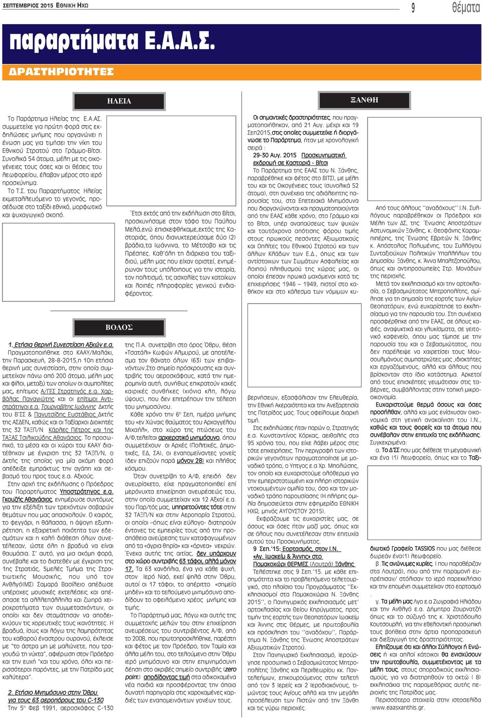 1. Ετήσια 