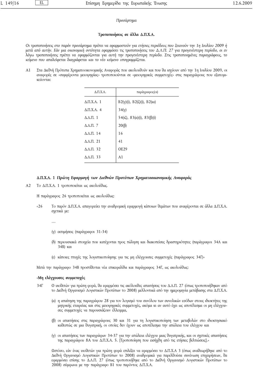 27 για προγενέστερη περίοδο, οι εν λόγω τροποποιήσεις πρέπει να εφαρμόζονται για αυτή την προγενέστερη περίοδο.