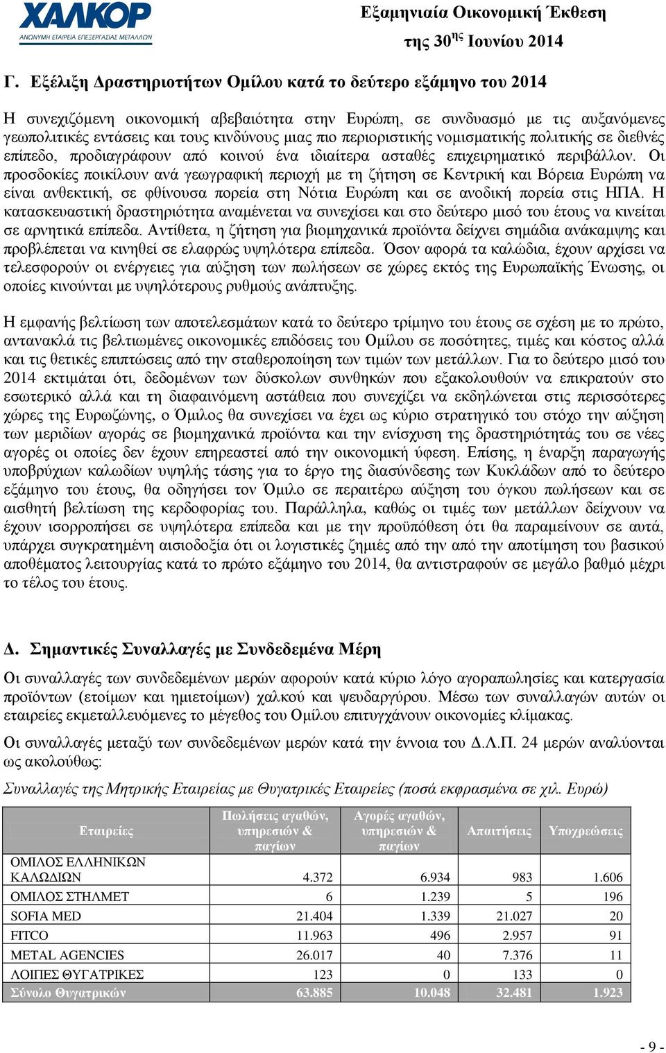 Οη πξνζδνθίεο πνηθίινπλ αλά γεσγξαθηθή πεξηνρή κε ηε δήηεζε ζε Κεληξηθή θαη Βφξεηα Δπξψπε λα είλαη αλζεθηηθή, ζε θζίλνπζα πνξεία ζηε Νφηηα Δπξψπε θαη ζε αλνδηθή πνξεία ζηηο ΖΠΑ.