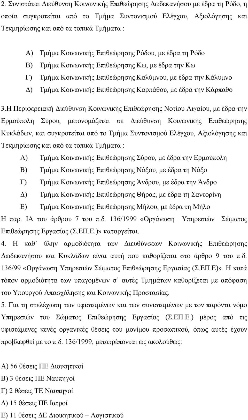 Καρπάθου, με έδρα την Κάρπαθο 3.
