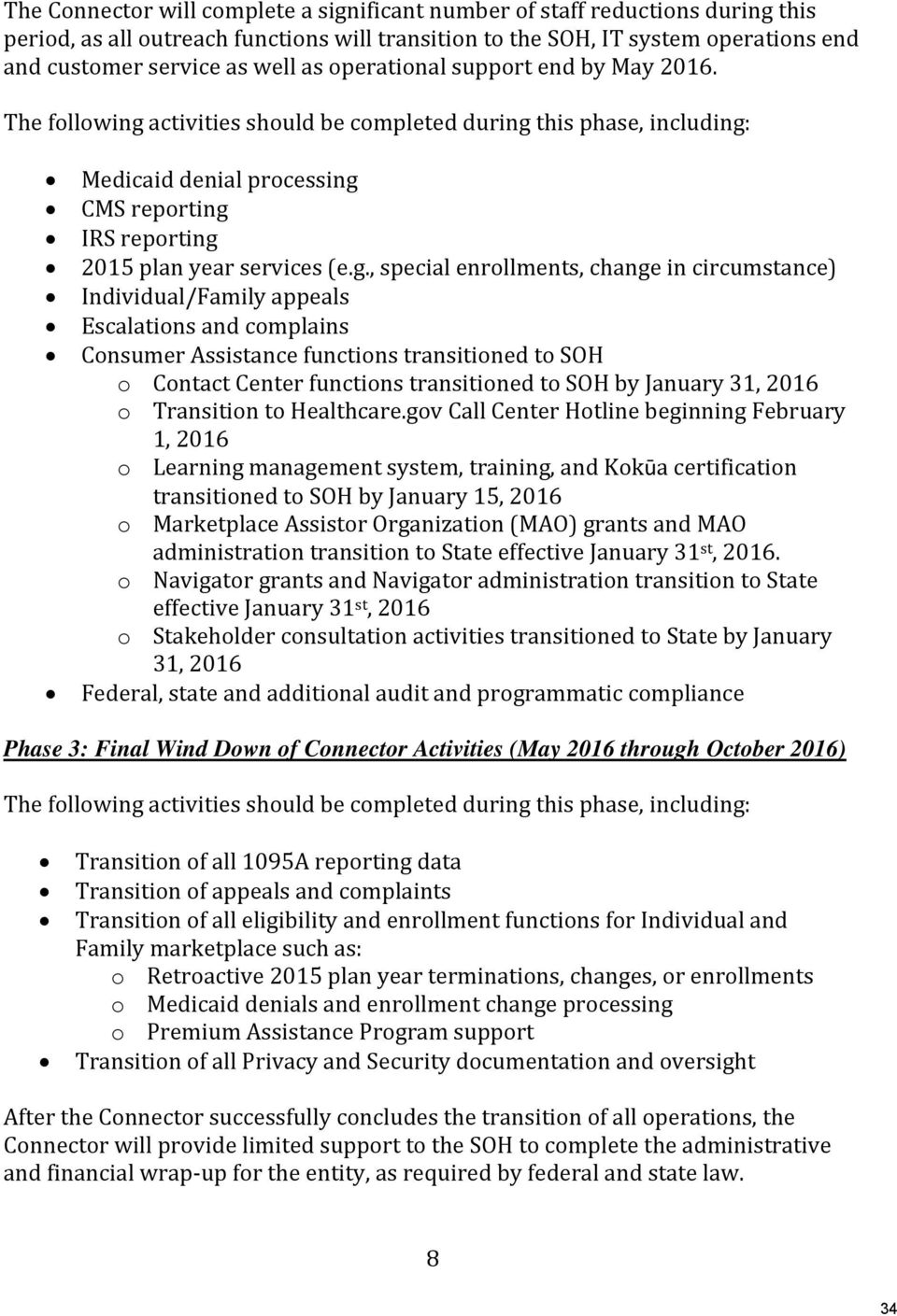 Connector Activities