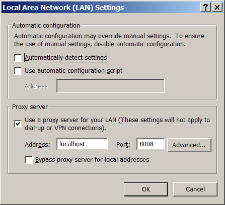 Upstream Proxy Εάν πρέπει να χρησιμοποιήσουμε ένα upstream proxy, μπορούμε να κάνουμε τις εξής ρυθμίσεις μέσω της επιλογής Tools -> Proxies menu.