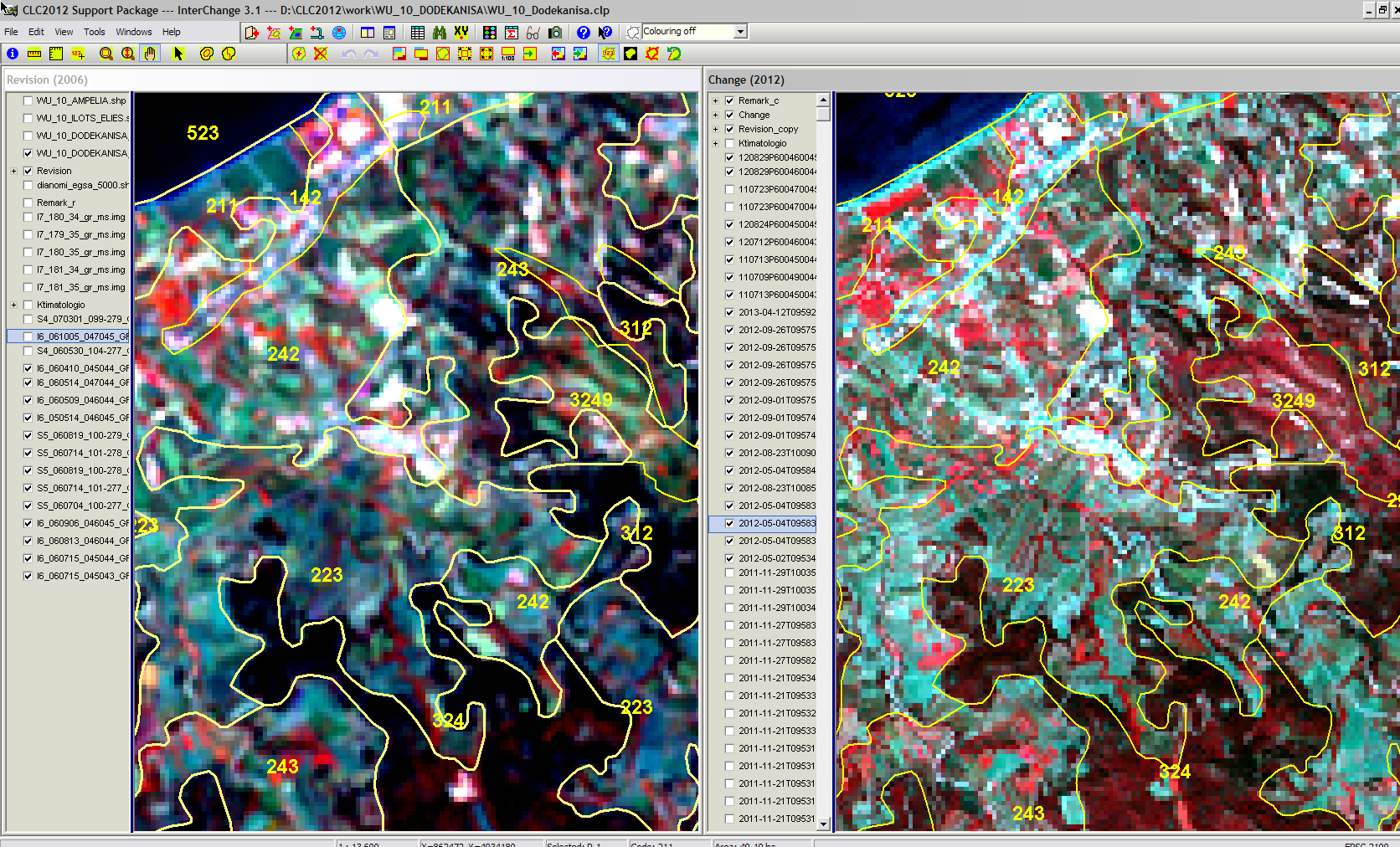 Corine Land Cover 2006 & 2012