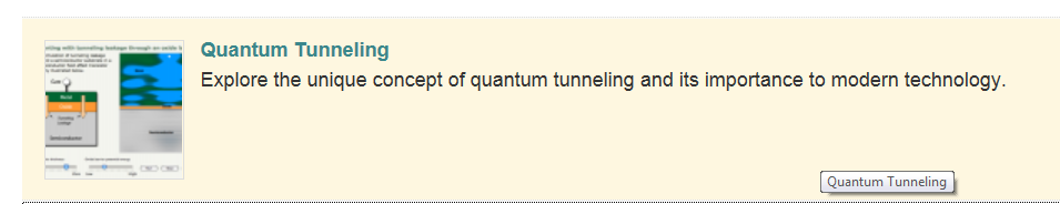 Quantum Spin Off 42 Προσομοιώσεις της Κβαντικής Διάνοιξης Σηράγγων στο Concord.org 3.