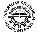 UNIVERZITET U NOVOM SADU PRIRODNO-MATEMATIČKI FAKULTET DEPARTMAN ZA MATEMATIKU I