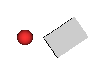 X3D Code example <X3D> <Scene> <Background skycolor='1 1 1'/> <Viewpoint description='my Viewpoint' position='0 0 6'/> <Shape DEF='OriginSphere'> <Sphere radius='0.