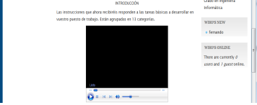 πέρας. Αφού η διαδικασία καταγραφής ολοκληρωθεί, η επεξεργασία των video αποτελεί το επόμενο βήμα και υπότιτλοι εισάγονται στα ισπανικά.