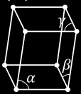 Σύστημα Αριθμός πλεγμάτων Σύμβολο πλέγματος Περιορισμοί στους άξονες και γωνίες της κυψελίδας Τρικλινές 1 P a 1 a 2 a 3, α β γ Μονοκλινές 2 P,C a 1 a 2 a 3, α=γ=90 β Ορθορομβικό 4 P,C,I,F a 1 a 2 a