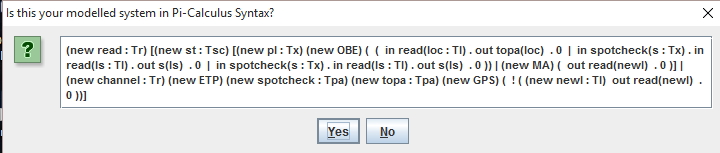 Όταν επιλέξει το πρώτο Browse, τότε θα εισάγει το XML αρχείο που αφορά το μοντελοποιημένο σύστημα διεργασιών το οποίο επιθυμεί να υλοποιηθεί από το εργαλείο.