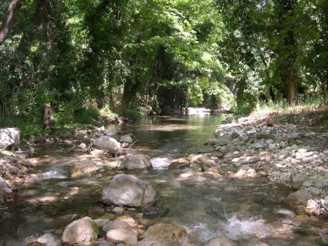 Εικόνα 3.4. Παραπόταμος Μαγουλίτσα (δίπλα στο εκκλησάκι Αγ.