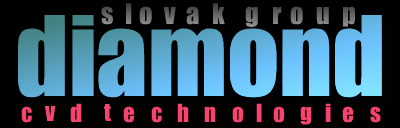 15 ROKOV VÝROBY DIAMANTOV NA SLOVENSKU M. Marton, M. Vojs, P. Michniak, M. Kotlár, M. Behúl, M. Veselý, Š. Bederka, A. Kromka, M. Varga, T. Ižák, T. Daniš, J. Janík, J.