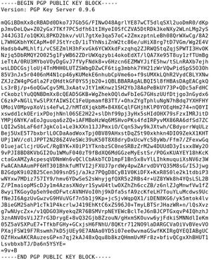 Σχήμα 2. Ένα δημόσιο κλειδί 1024 bits το οποίο αναπαρίσταται ως μία ακολουθία αλφαριθμητικών χαρακτήρων. 2.5.1 Δημιουργία κλειδιών Σχήμα 3. Τρόπος λειτουργίας της γεννήτριας κλειδιών.