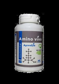 ΧΑΡΑΚΤΗΡΙΣΤΙΚΑ Το προϊόν Amino vivo περιέχει και τα 9 «βασικά» αμινοξέα, που είναι απαραίτητα για την καλή λειτουργία του οργανισμού.