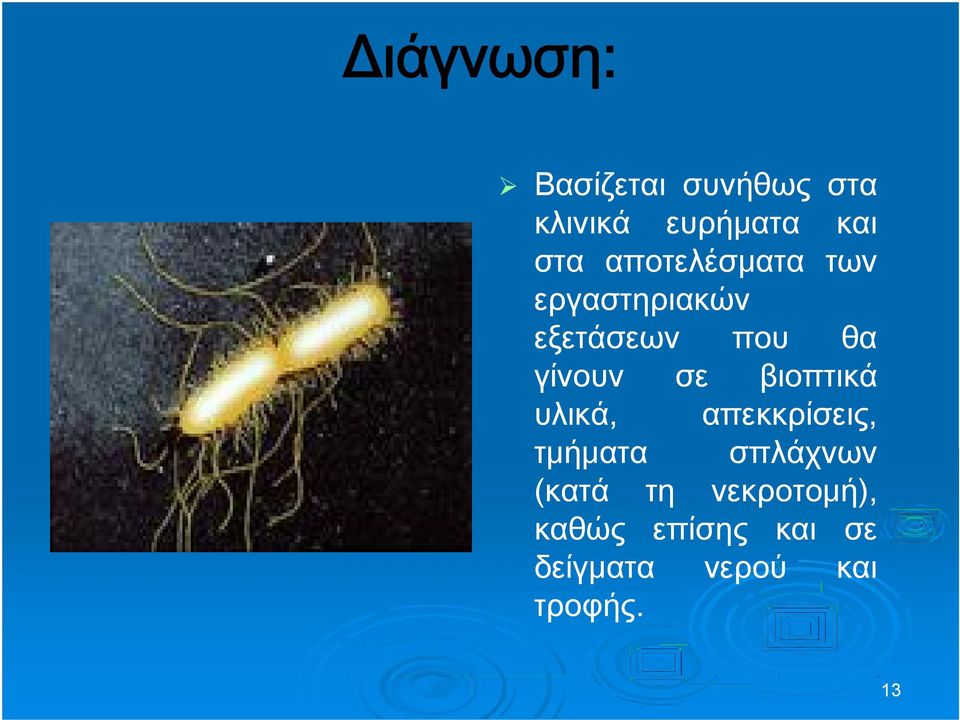 βιοπτικά υλικά, απεκκρίσεις, τμήματα σπλάχνων (κατά τη