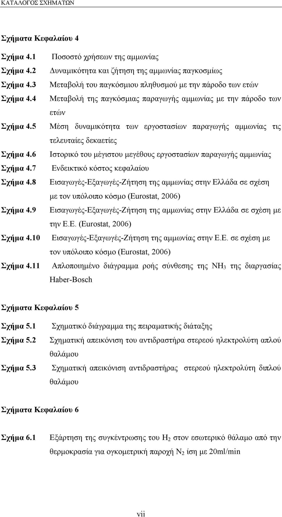 5 Μέση δυναµικότητα των εργοστασίων παραγωγής αµµωνίας τις τελευταίες δεκαετίες Σχήµα 4.6 Ιστορικό του µέγιστου µεγέθους εργοστασίων παραγωγής αµµωνίας Σχήµα 4.7 Ενδεικτικό κόστος κεφαλαίου Σχήµα 4.