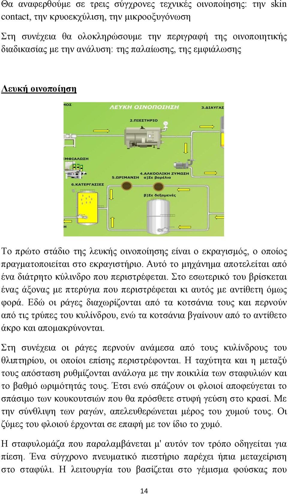 Αυτό το μηχάνημα αποτελείται από ένα διάτρητο κύλινδρο που περιστρέφεται. Στο εσωτερικό του βρίσκεται ένας άξονας με πτερύγια που περιστρέφεται κι αυτός με αντίθετη όμως φορά.