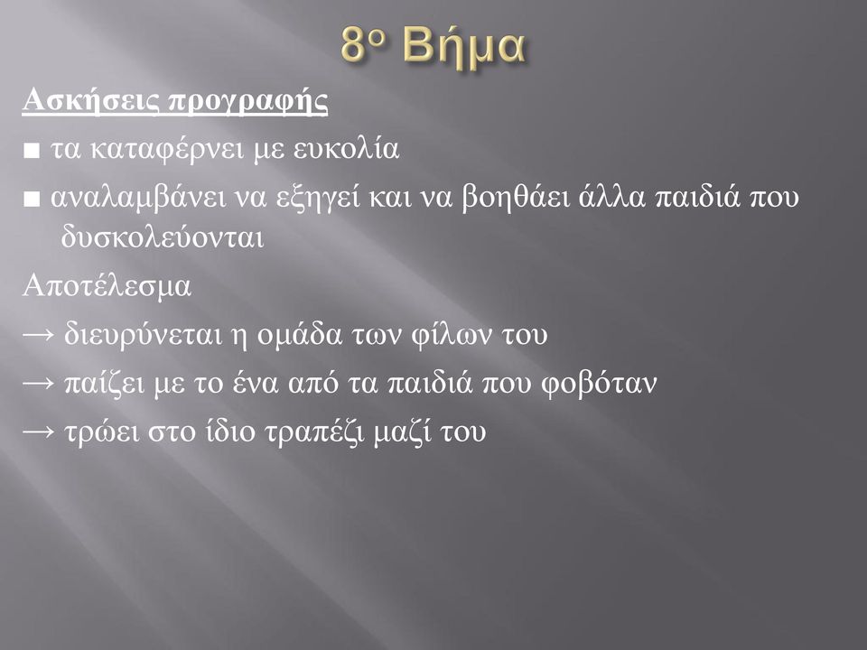 Αποτέλεσμα διευρύνεται η ομάδα των φίλων του παίζει με το