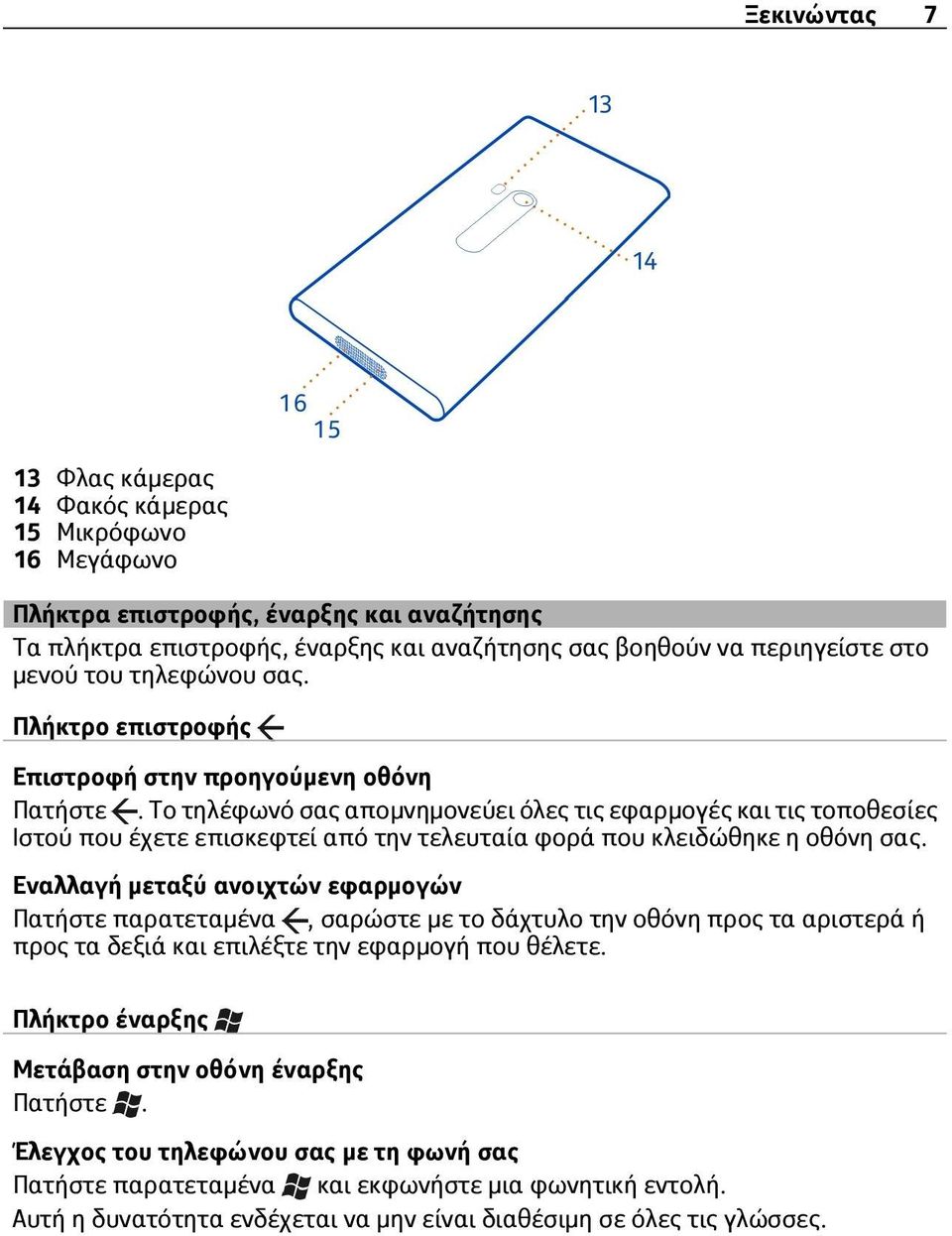 Το τηλέφωνό σας απομνημονεύει όλες τις εφαρμογές και τις τοποθεσίες Ιστού που έχετε επισκεφτεί από την τελευταία φορά που κλειδώθηκε η οθόνη σας.