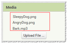 Επιλέξτε το κουμπί Αναζήτηση και μετά εντοπίστε το αρχείο που θέλετε να ανεβάσετε πχ SleepyDog.