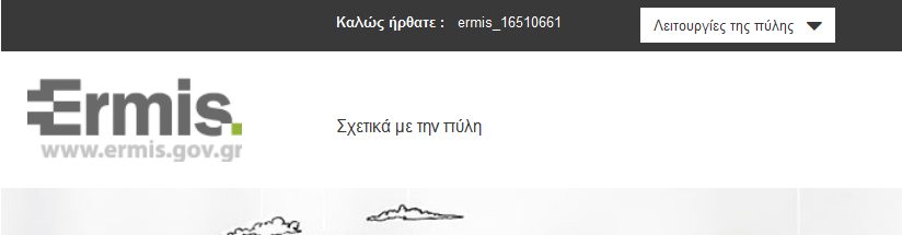 Αρχή Πιστοποίησης Ελληνικού Δημοσίου Εικόνα 6: Username για την συμπλήρωση της αίτησης Σε περίπτωση που είστε παλιός χρήστης (δημιουργία λογαριασμού στην Πύλη ΕΡΜΗΣ πριν τις 9/11/2015) και διαθέτετε