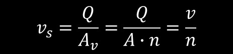 Πότε ισχύει ο νόμος Darcy τι αγνοεί; Περιγράφει πλήρως τη ροή όταν δεν έχουμε θερμική, χημική, ηλεκτρική κλίση δυναμικού Ισχύει για στρωτή ροή: αριθμός Reynolds, R = ρvd / μ 1 έως 10 (d = μέση