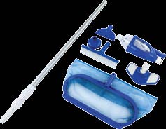 6,29 BluePool tekutý vločkovač a ziskrovač 1 l Zhlukovaním jemných nečistôt tvoriace zákal vody vytvára vločky, ktoré sa zachytia vo filtrácii alebo klesnú ku dnu bazéna 9,89 BluePool Chlór štart 1