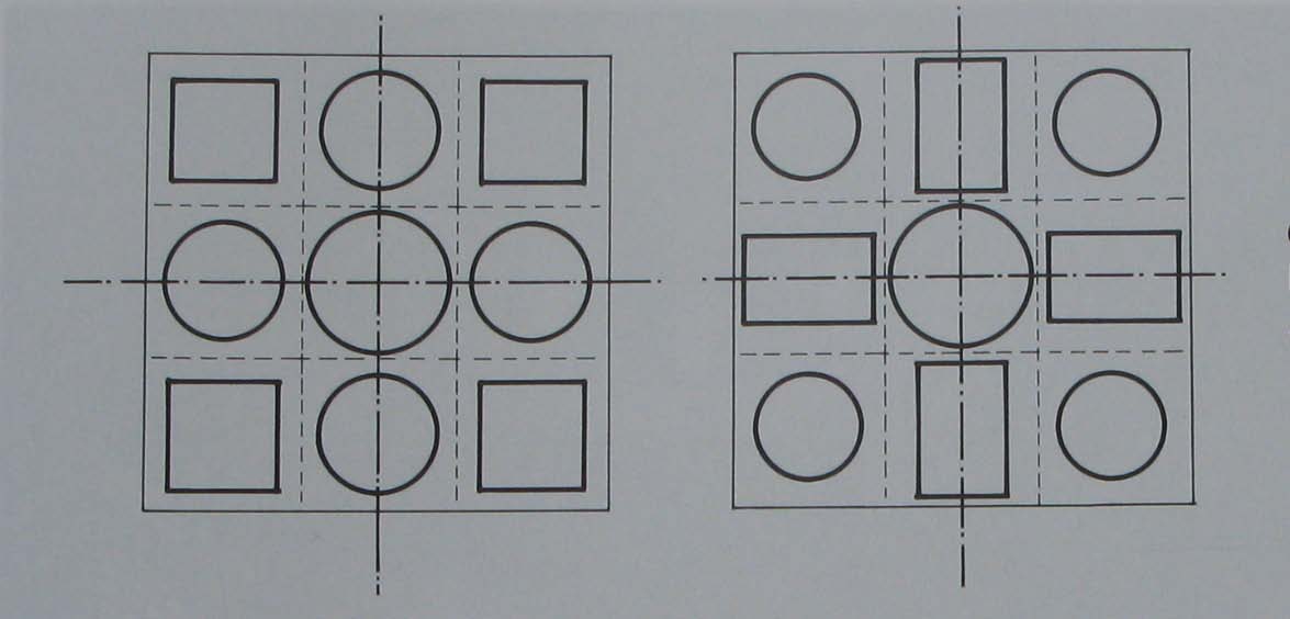 Α) Σταυροειδής εγγεγραμμένος με τρούλο (ή Κωνσταντινουπολίτικος): έχει τετράγωνη περίπου κάτοψη, με τέσσερα στηρίγματα για τον κεντρικό τρούλο, ο οποίος εδράζεται στη συνέχεια