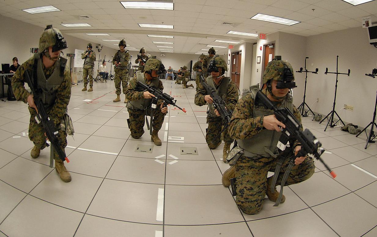 Πεδία Εφαρμογών (3/3) Χρήση VR σε εκπαίδευση στρατιωτών
