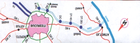 9.60 RESTABILIREA DRUMURILOR PUBLICE AFECTATE DE CANALUL DUNĂRE BUCUREŞTI - Traversare DC Gradinari Tantava (L = 2km ; 2 benzi) - Traversare DN 6 peste canal la Mihăileşti (L = 8 km; 4 benzi de