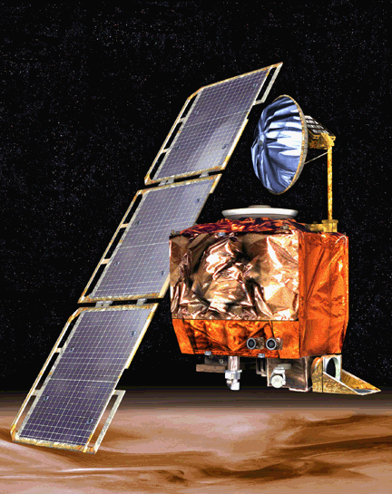 MCO (Mars Climate Orbiter) Лансиран: 11 децембра 1998. Марсу.