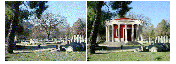 πανοραµικές εικόνες του χώρου.